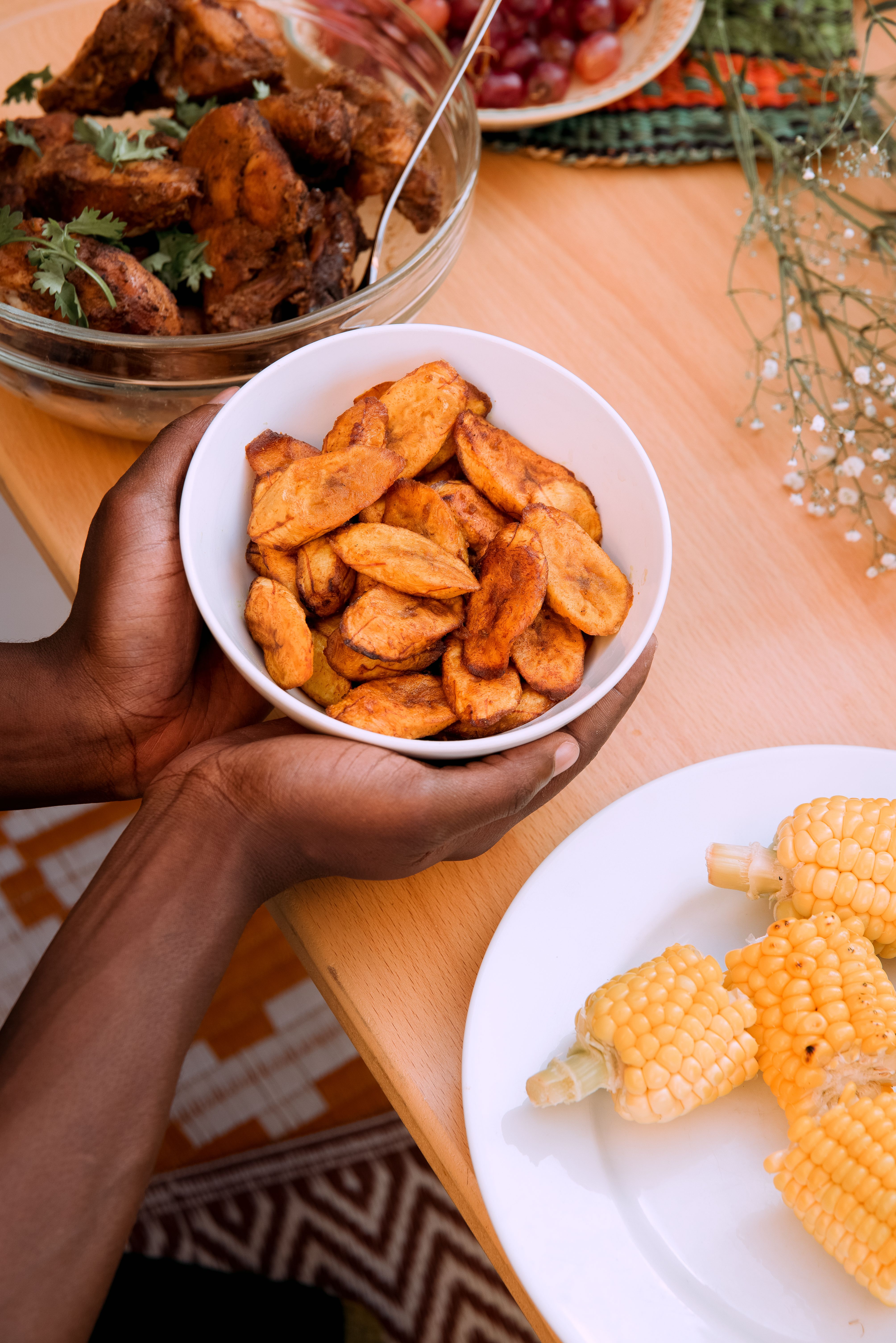 Ackee and saltfish — Jamaica's national dish with yellow ackee, flaked salted cod, onions, and peppers